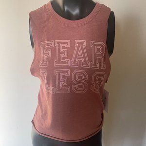 New with Tags: Barry's Ivy Heather Gym Tank in Copper (X-Small)